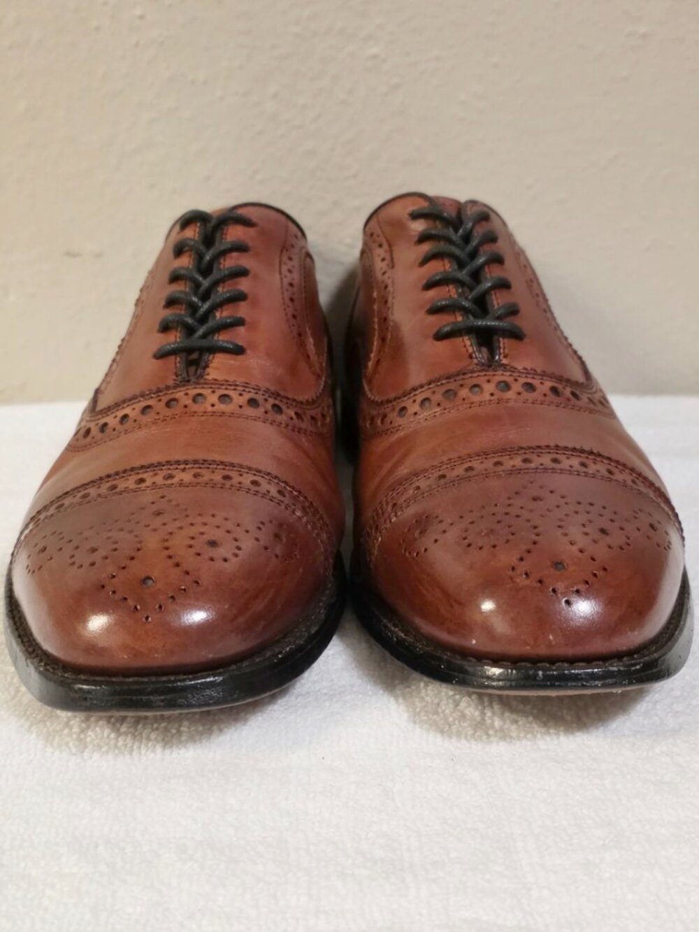 Allen Edmonds 9-D Strand Oxford Mens Dress Shoes - Picture 8 of 12